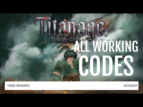 ALL WORKING ROBLOX TITANAGE CODES!