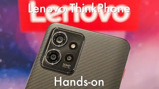 Lenovo ThinkPhone hands-on at CES 2023: a rugged, ThinkPad-inspired flagship!