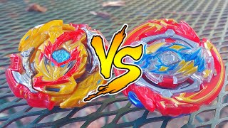 LORD SPRIGGAN VS GRAND DRAGON! BEYBLADE BURST BATTLE!