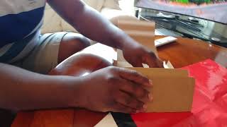 How to fold a Vodaphone return Box