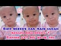 BAYI MAIN AIR LIUR | BAYI MAIN AIR LUDAH BAYI KENAPA BISA BEGITU? IBU WAJIB TAU #shorts