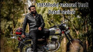 Detail review about my Yezdi classic 250 || Yezdi CL2 250||Malayalam review