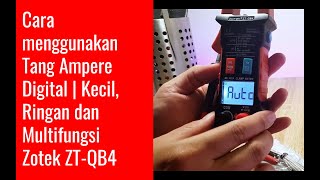 🔴 How to Use Digital Tang Ampere | Zotek ZT-QB4