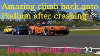 Close clean racing with Sez360 & HomeBuildz #podiumfinish #funracing