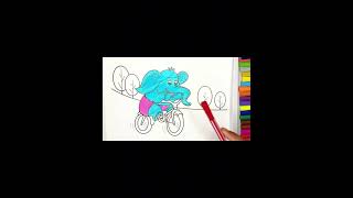 How to draw and colorize children's photos