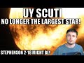 UY Scuti No Longer The Largest Star - Stephenson 2-18 May Be!