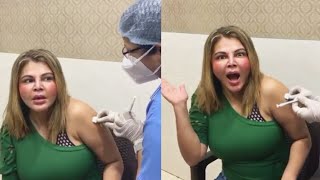 Rakhi Sawant Hilarious Video While Taking Vaccine, Promotes Her NEW Song Dream Mein Entry