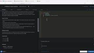 The Codechef problems of TODOLIST and solution in python