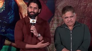 Naga Chaitanya Speech @ Thandel Hindi Trailer Launch Event | Manastars