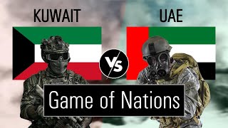 Kuwait vs UAE Military power comparison