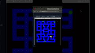 Coding a Python Pac-Man Game with Turtle and Pygame 🎮. #python #turtlelibrary