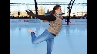 Nancy Kerrigan opens MGM Springfield skating rink