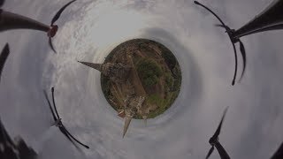 Tiny Planet effect using both 360 and normal footage Tutorial - After Effect