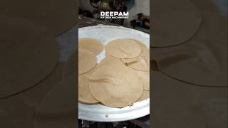 Fiducia Single Ball Chapati Pressing Machine Demo Power by Deepam Kitchen