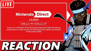 Nintendo Direct 2.8.2023 Live Reaction - PlayerEssence