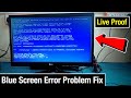 Blue Screen Error Windows 7 Fix | Windows 7 Blue Screen Error Fix | Pc Blue Screen Fix Windows 7