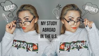 (Eng sub)My study abroad in the US||美國留學生活Q\u0026A、學生F1 visa,工作簽證OPT, H1B