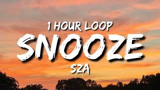 SZA - Snooze (1 Hour Loop)