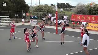 BFNLJ 15\u0026U Netball Reserves GF Ballarat vs North Ballarat