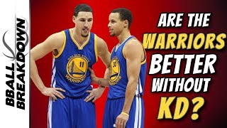 Are Steph Curry And Klay Thompson Better Without Durant?