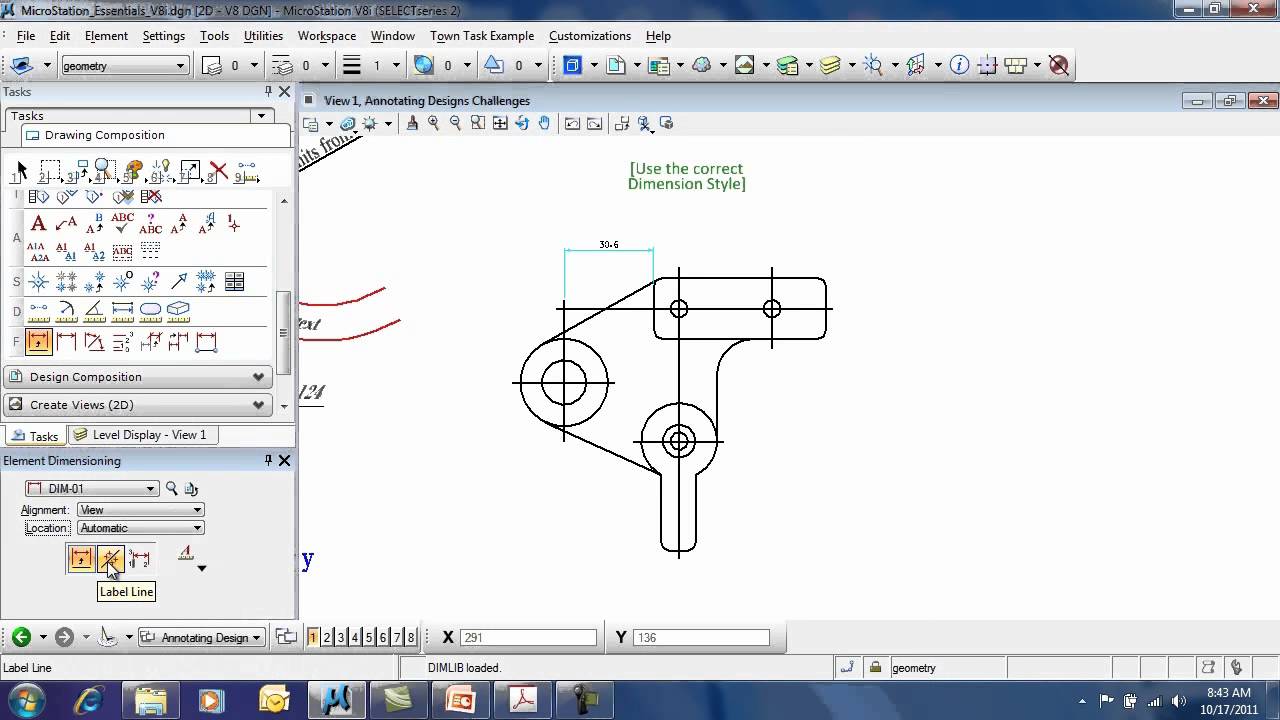 Center Dimension Text Microstation At James Silvers Blog