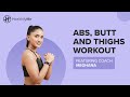 ABS, BUTT And THIGHS Workout No Equipment | Lower Body Workout At Home | Home Workout | HealthifyMe