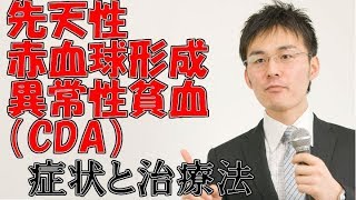 282先天性赤血球形成異常性貧血（CDA）の症状・治療について