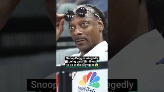 Snoop Dogg Is Allegedly Being Paid $8million To Be At The Olympics 😱🤑