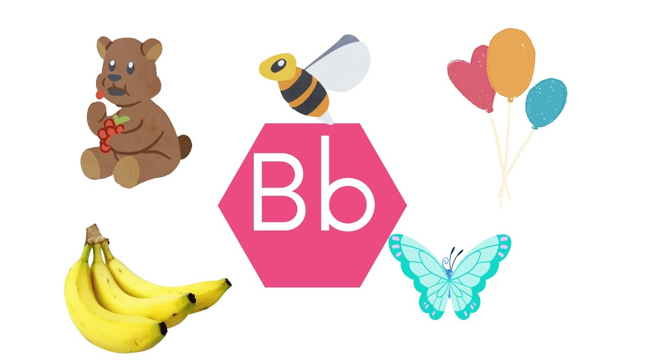 Letter B Rhyme|Letter B Story|Letter B Words|Benny The Butterfly And ...