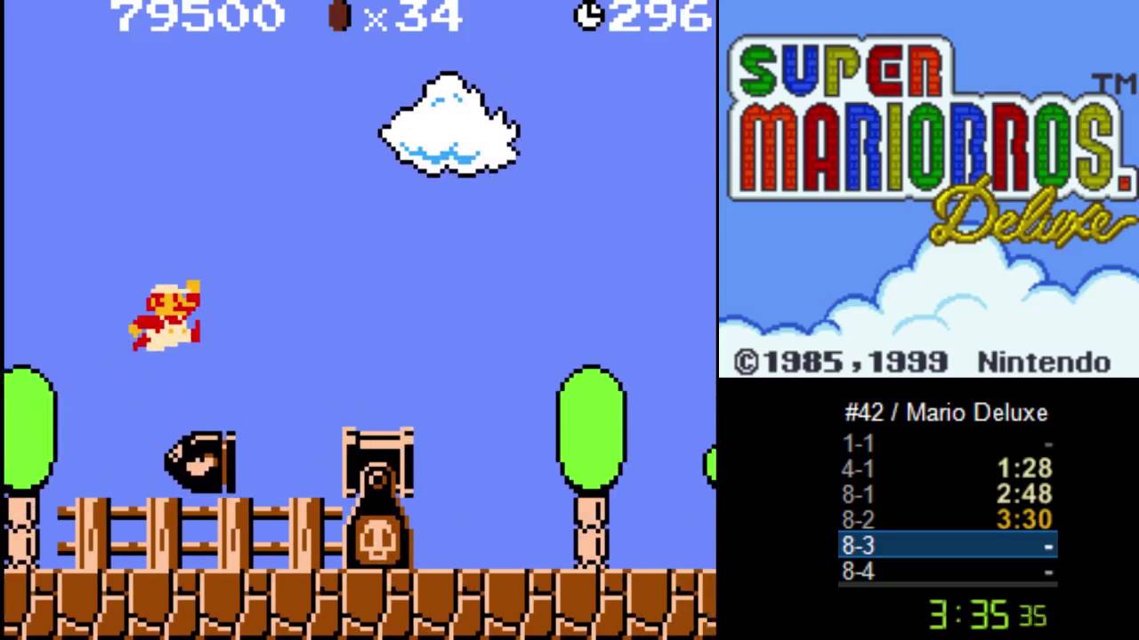 Current World Record Super Mario Bros Speedrun Ninemlha