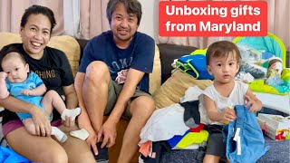 Unboxing Gifts 🎁 from Maryland | Maraming Salamat Po 🙏