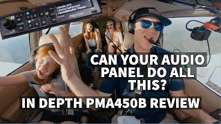 IN DEPTH PMA450B Audio Panel Review | Can Your Audio Panel Do All THIS? | Rocking out at 6500 ft.