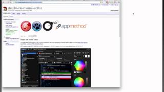 Delphi IDE Theme Editor