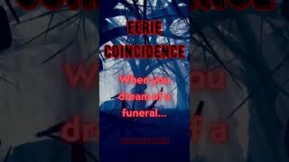 The Eerie Coincidence, scary facts, creepy facts, shower thoughts #facts #scary