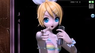 【Project DIVA Arcade】妄想スケッチ【PV／720p】【鏡音リン_しましまビキニ】