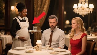 MILLIONAIRE SEES PREGNANT EX WIFE WORKING WHILE HAVING DINNER WITH NEW GIRLFRIEND  BUT HIS REACTIO