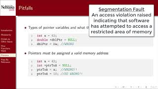 5.5 - Functions - Pointers
