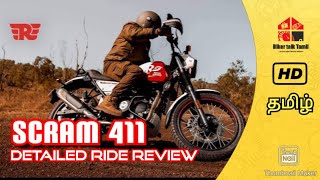 Royal Enfield Scram 411| Detailed full review | Original Accessories | why a scrambler? #scram411