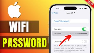 How To Show Connected WiFi Password on iPhone - Full Guide