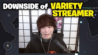 Sykkuno's THOUGHTS about the Downside of being a Variety Streamer