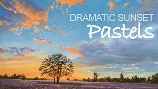 How to Paint a Sunset with Pastels