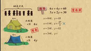 14二元一次方程整数解     二元一次方程组    初中数学初二