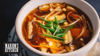 10-minute Hot & Sour Soup - Marion's Kitchen