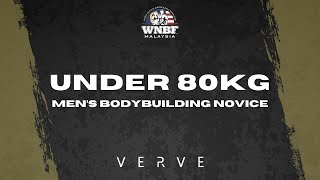 Men's Bodybuilding (Novice) Under 80KG | WNBF Malaysia: The First Naturals