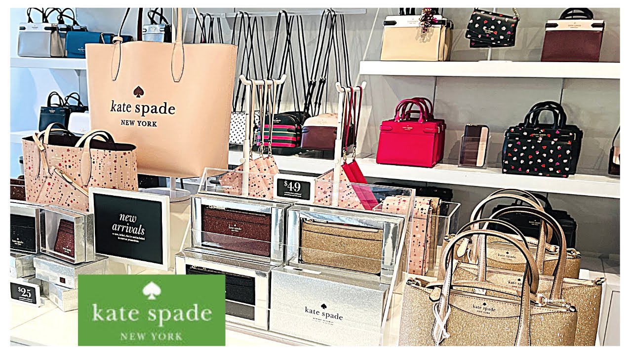 KATE SPADE OUTLET Up To 75% OFF HANDBAGS | SHOP WITH ME - YouTube