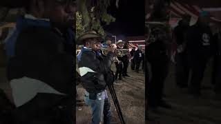 El trompetista Alagre  y su banda Ñuu Savi en Yucuñuti de Benito Juárez, Oaxaca #bandamixteca