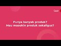 TUTORIAL QASIR | MASUKKAN PRODUK LANGSUNG BANYAK LEWAT EXCEL