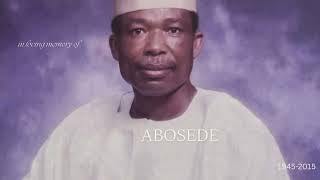 Memorial Service to Honour the Life and Legacy of Abosede Olayinka Abiodun