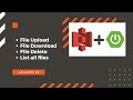 Upload | Download | Delete | Files to Amazon S3 bucket using Spring Boot Java | ADITYA JOSHI |
