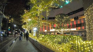 Illumination in Nishi Shinjuku-西新宿のイルミネーション-4K